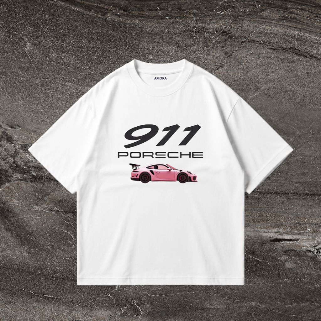Pink Porsche tee